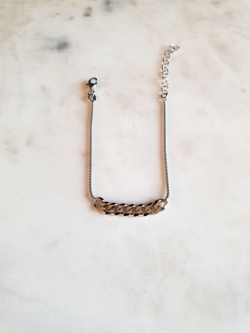 PULSEIRA CRAZY MESH PRATA