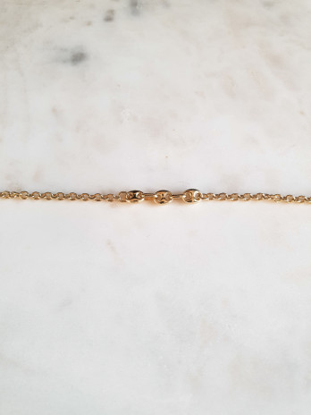 PULSEIRA MALHA GRAO PRATA DOURADA