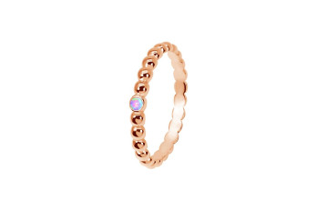 ANEL TALISMAN EM PRATA ROSE GOLD EUGENIO CAMPOS