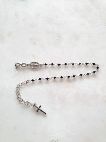 PULSEIRA ÓNIX E SANTA PRATA