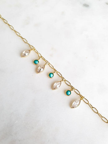 PULSEIRA IRIV PRATA DOURADA