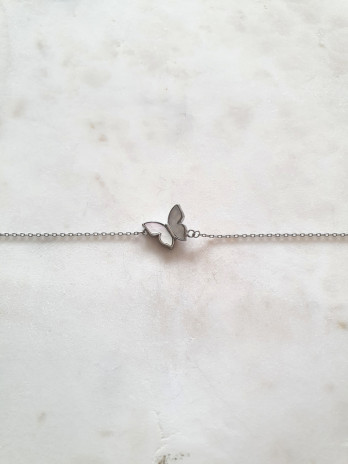 PULSEIRA BUTTERFLY PRATA