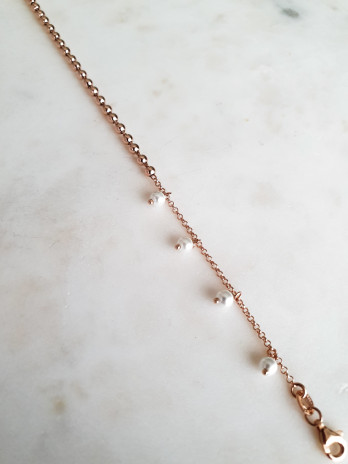 PULSEIRA RIVER PRATA ROSE GOLD