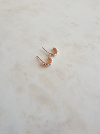 BRINCOS JAQUE ROSE GOLD