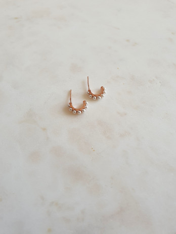BRINCOS JAQUE ROSE GOLD