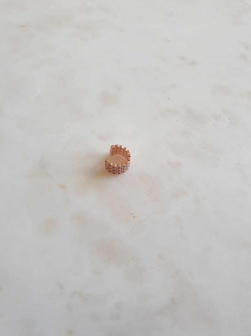 EAR CUFF GORGEOUS ROSE GOLD