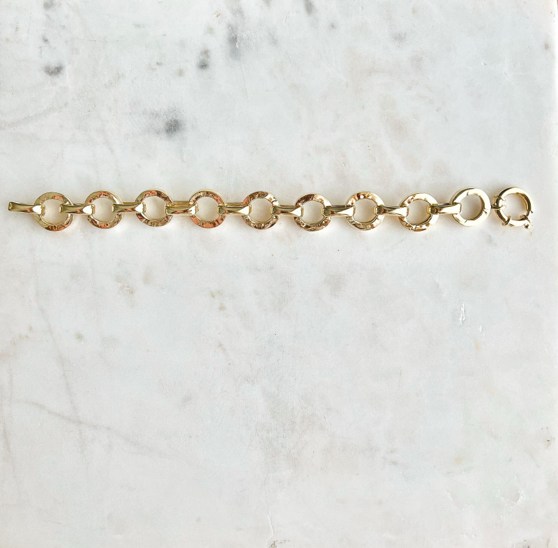 Pulseira Triumphe Prata Dourada