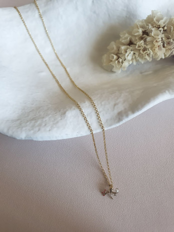 COLAR BIRDY LIFE LOVE DOURADA