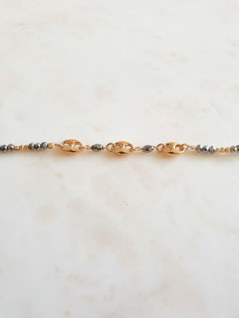 PULSEIRA MONZA 3 PRATA DOURADA