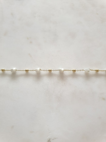 PULSEIRA MY STRASS PRATA DOURADA