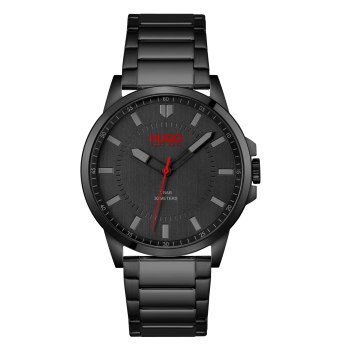 RELÓGIO HUGO FIRST BLACK