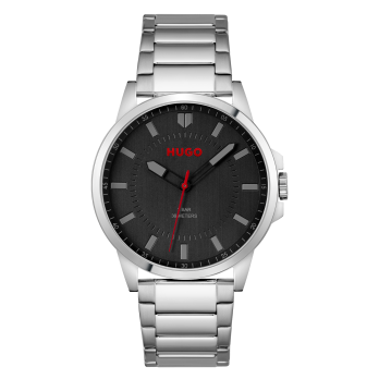 RELÓGIO HUGO FIRST SILVER