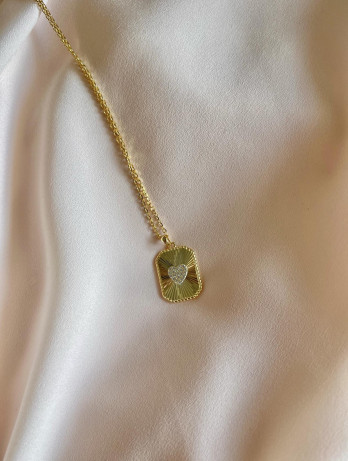 Colar Toscana Prata Dourada