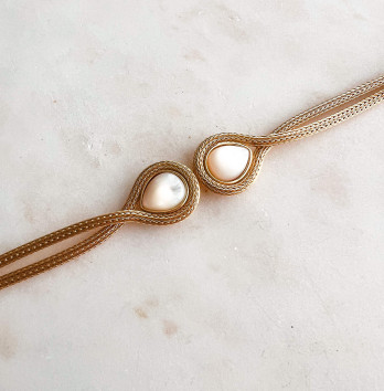 Pulseira Cannes Prata Dourada