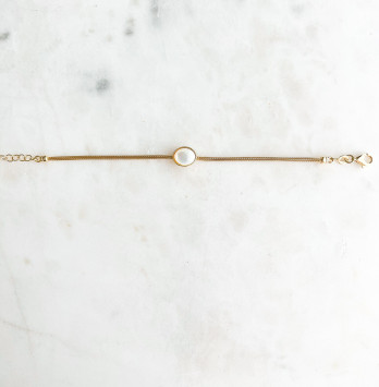 Pulseira Louvre Prata Dourada