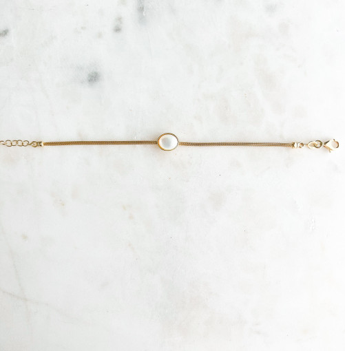 Pulseira Louvre Prata Dourada