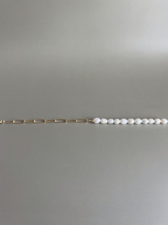 Pulseira Moli Prata Dourada