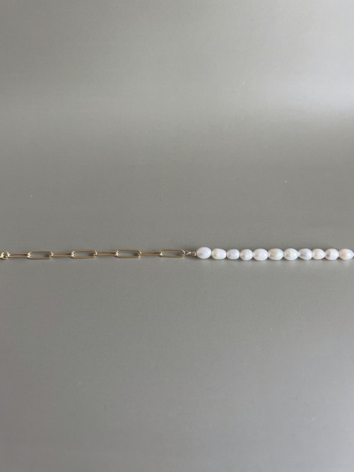 Pulseira Moli Prata Dourada