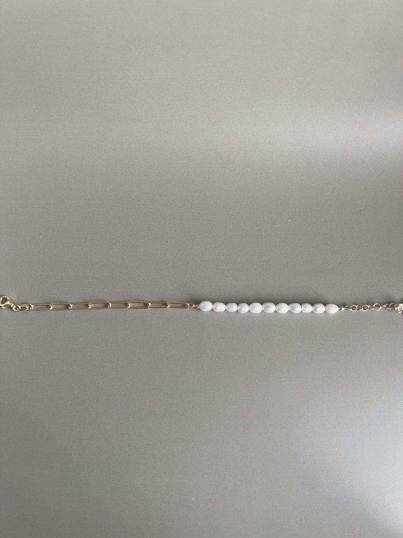 Pulseira Moli Prata Dourada