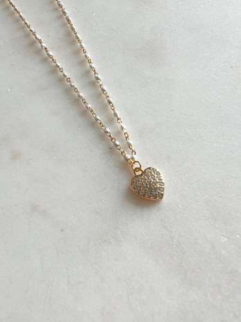 Colar My Sweet Little Heart Prata