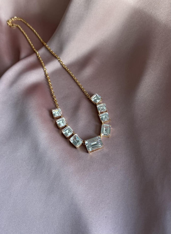 Colar Roma Prata Dourada