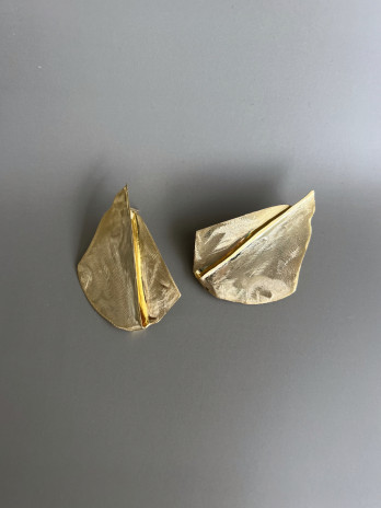 Brincos St Tropez Prata Dourada