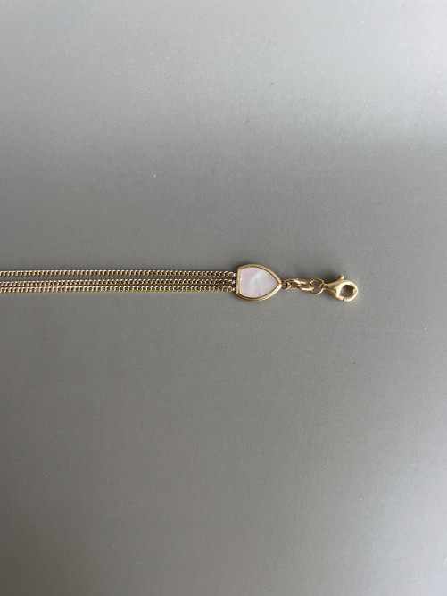 Pulseira Ferrat Prata Dourada