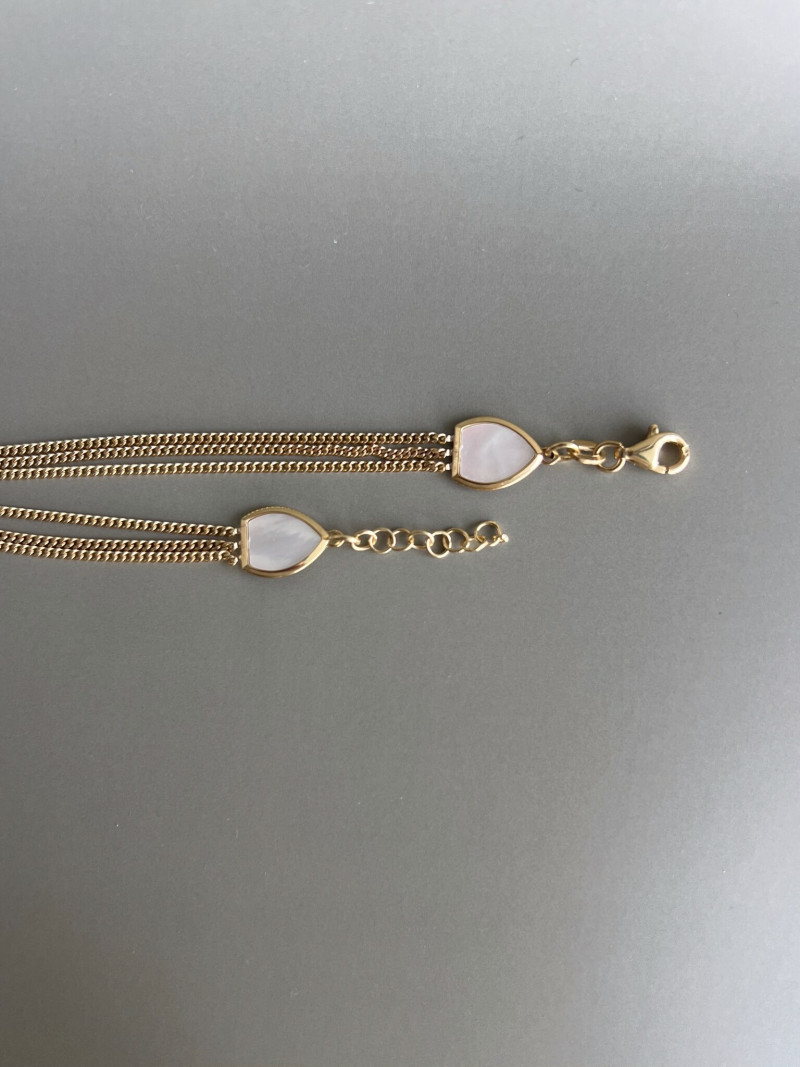 Pulseira Ferrat Prata Dourada