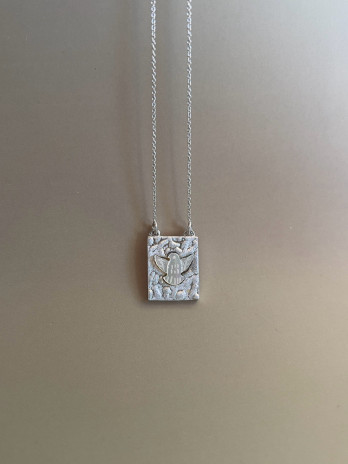 Colar Espirito Santo Prata