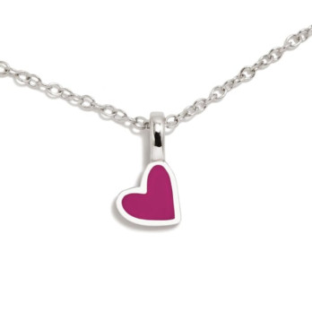 Colar Coração Fucsia Agatha Ruiz de La Prada