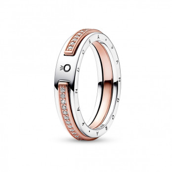 Anel Logo Pavé Pandora