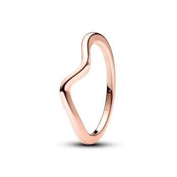 Anel Wave Pandora Rose