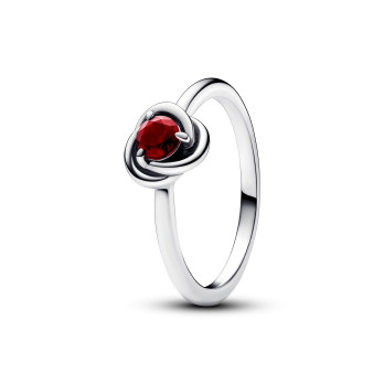 Anel Red Eternity Circle Pandora