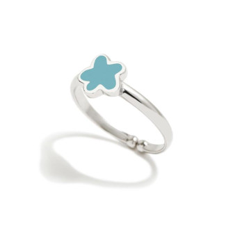 Anel Flor Azul Tiffany Agatha Ruiz de La Prada