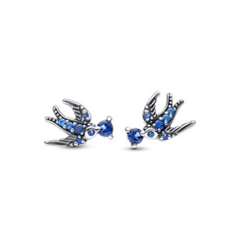 BRINCOS SPARKLING SWALLOWS PANDORA