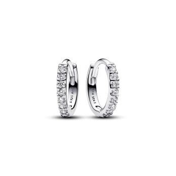 Brincos Sparkling Huggie Hoop Pandora