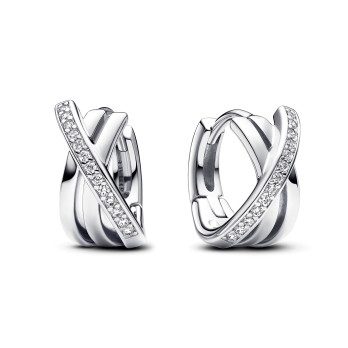 Argola Crossover Pavé Pandora