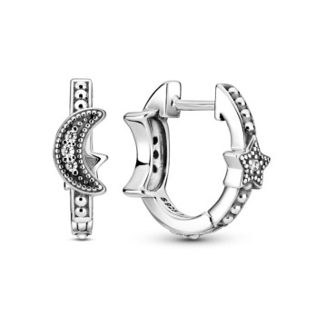ARGOLAS CRESCENT MOON AND STARS PANDORA