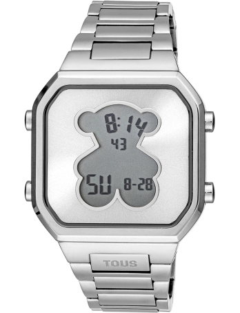 Relógio Digital D-Bear Silver Tous