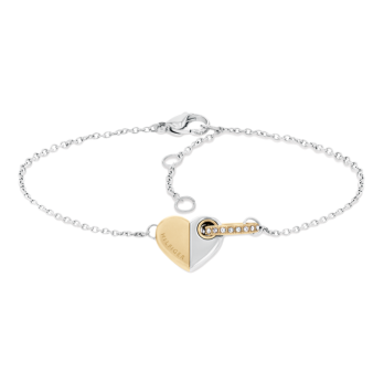 Pulseira Coração bicolor Tommy Hilfiger