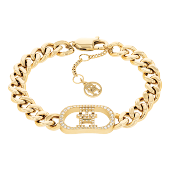 Pulseira Malha Monograma Tommy Hilfiger
