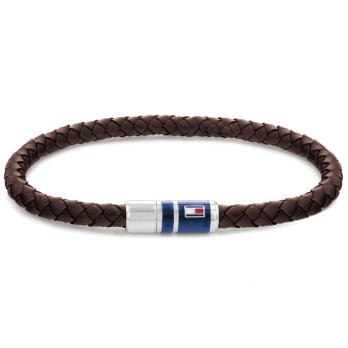 PULSEIRA PELE CASTANHO TOMMY HILFIGER