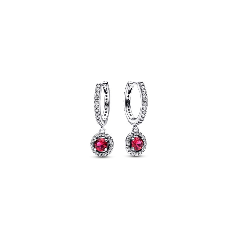 ARGOLAS RED ROUND SPARKLING PANDORA