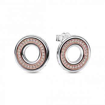 Brincos Logo Pandora 14K