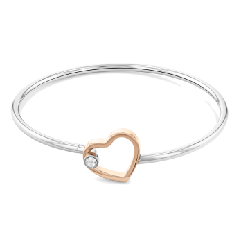 Pulseira Bangle Heart Tommy Hilfiger