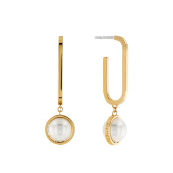 Brincos Pearls Tommy Hilfiger