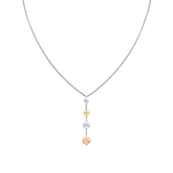 Colar Esferas Tricolor Tommy Hilfiger