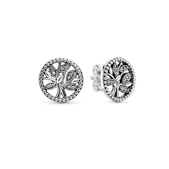 BRINCOS TREE OF LIFE PANDORA