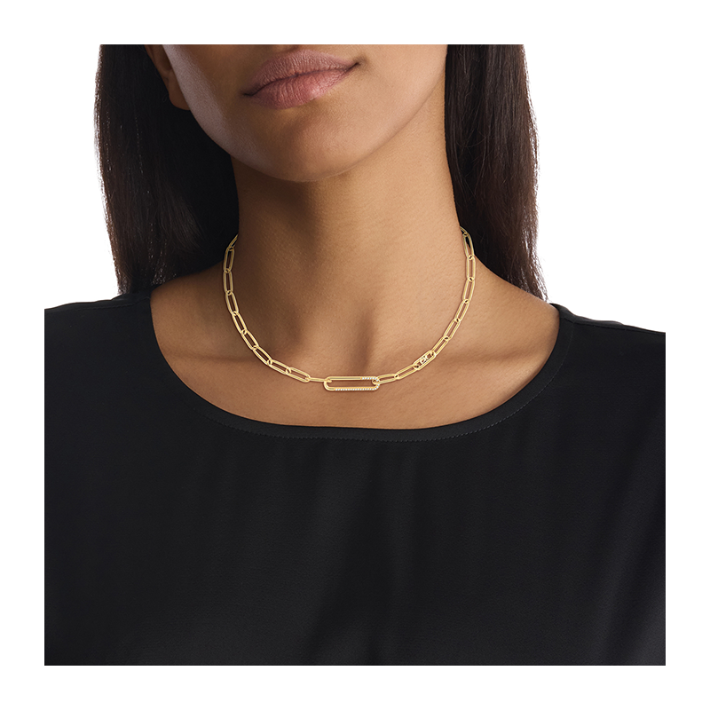 Colar Asymmetrical Calvin Klein