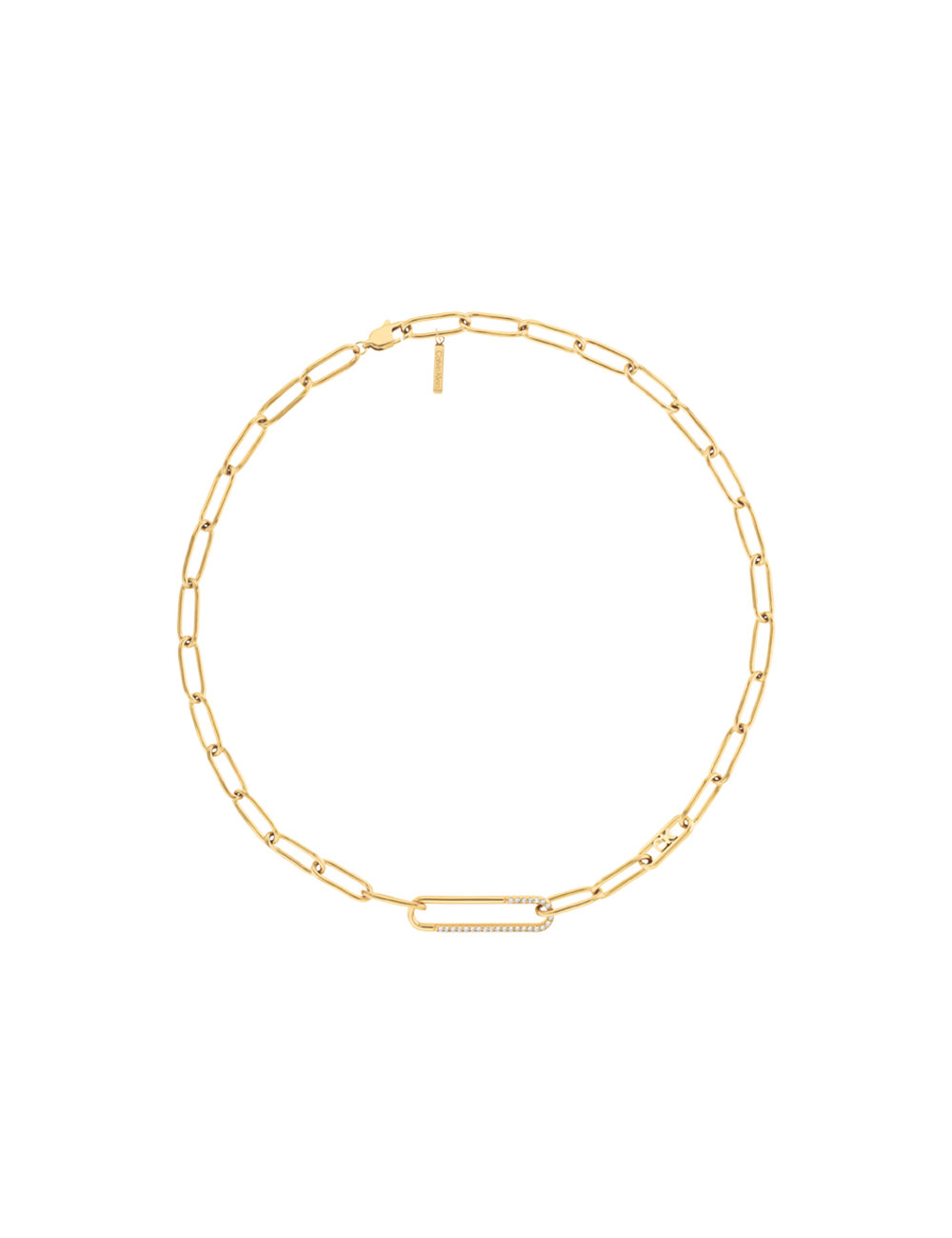 Colar Asymmetrical Calvin Klein